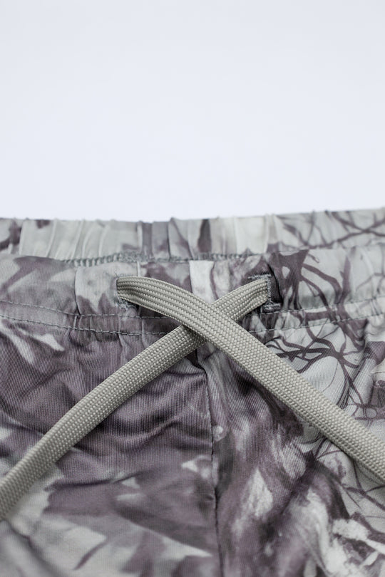 Agile Bodybuilding 4'' Shorts w Zipper Pockets - Leaf Camo