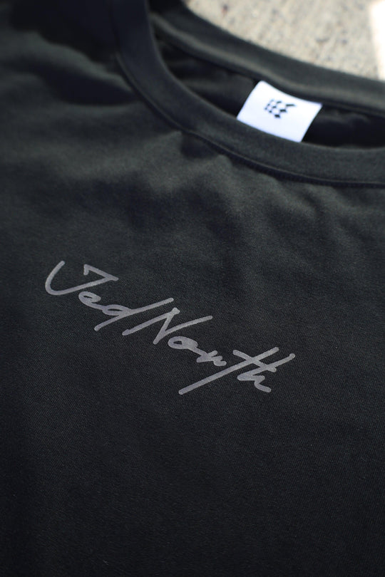 Energy Oversized Long Sleeve T-Shirt 2.0 - Obsidian Black