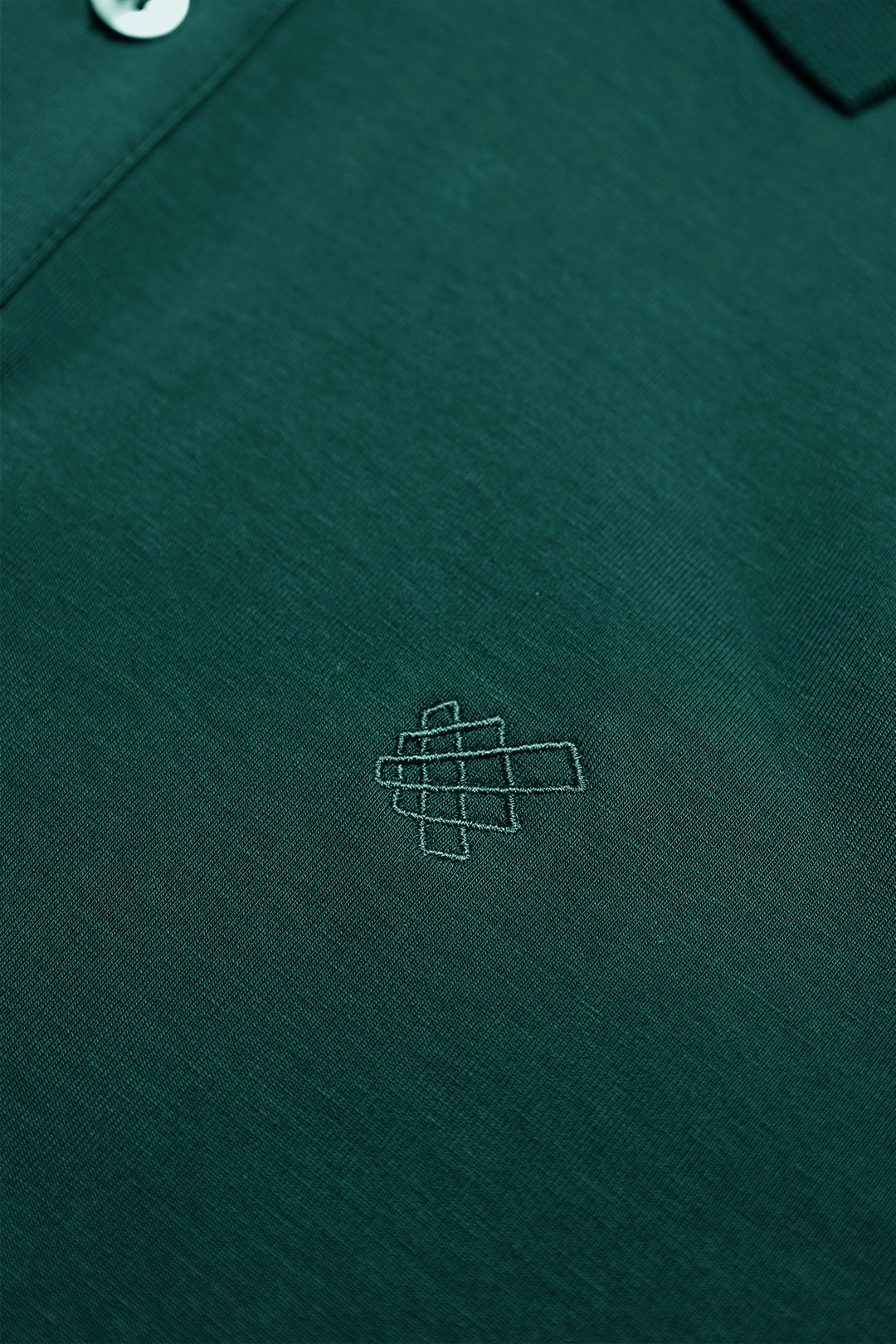 Muscle Fit All-Day Polo T-Shirt - Evergreen