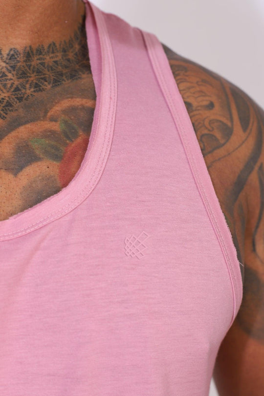Vital Raw-Hem Tank Top 2.0 - Salmon Pink