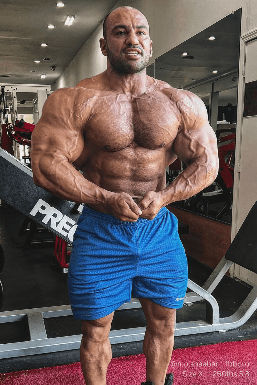 Jersey Mesh 7.5" Gym Shorts - Blue