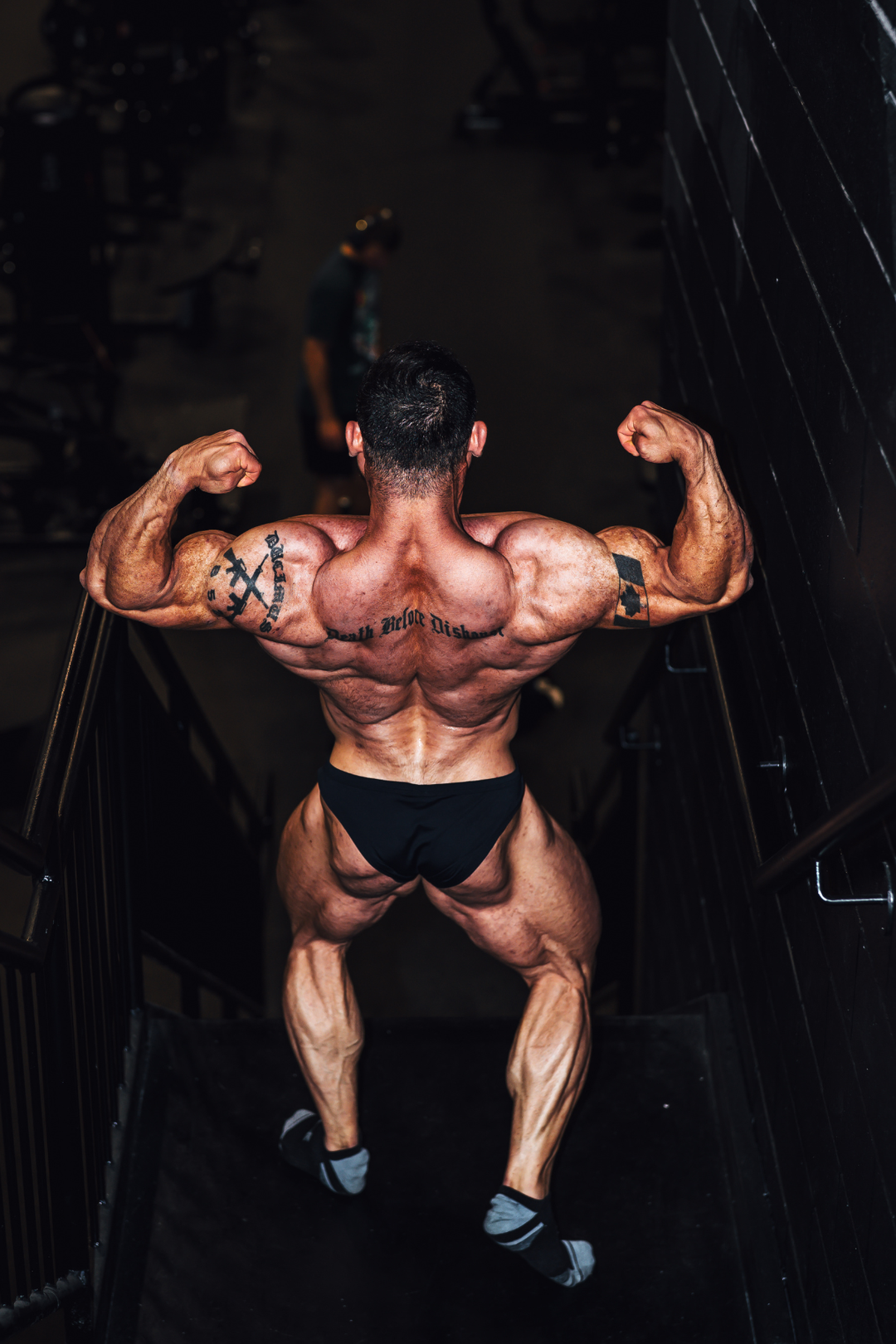 Men's Classic Physique Trunks 2" Seam - Black