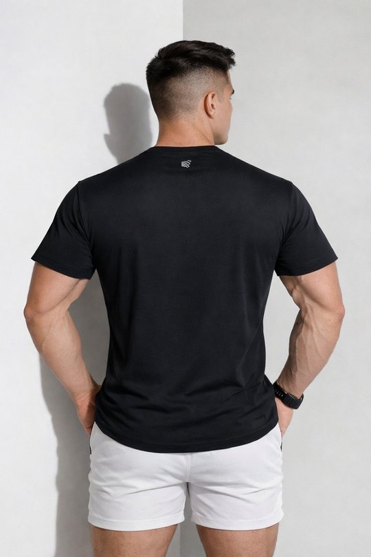 Air-Form Crewneck T-Shirt - Black