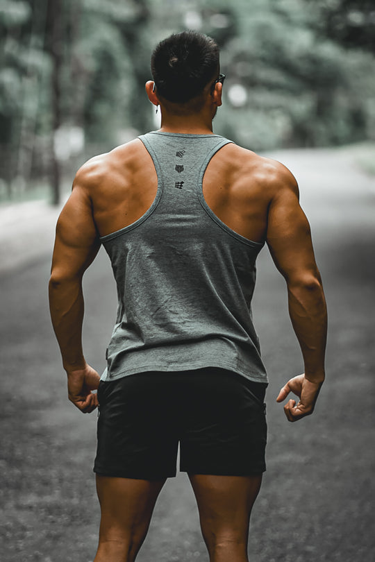 Cotton Training Stringer - Heather Gray