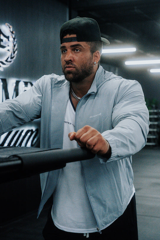 Athletic Training Jacket - Silver