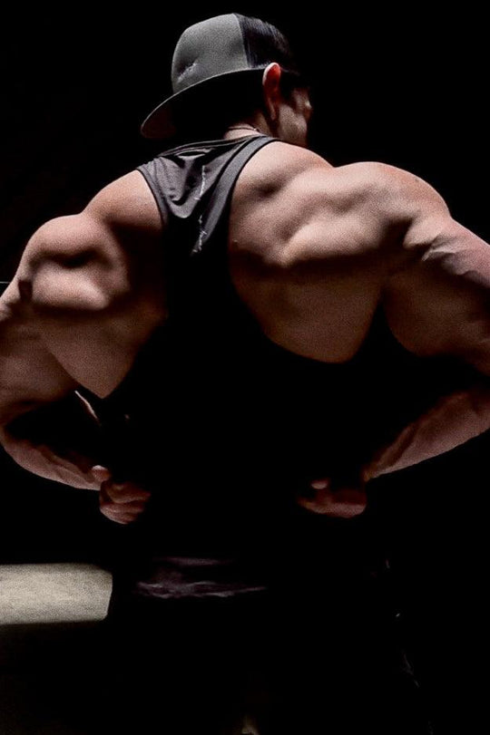 Graphic Muscle Stringer - Marble