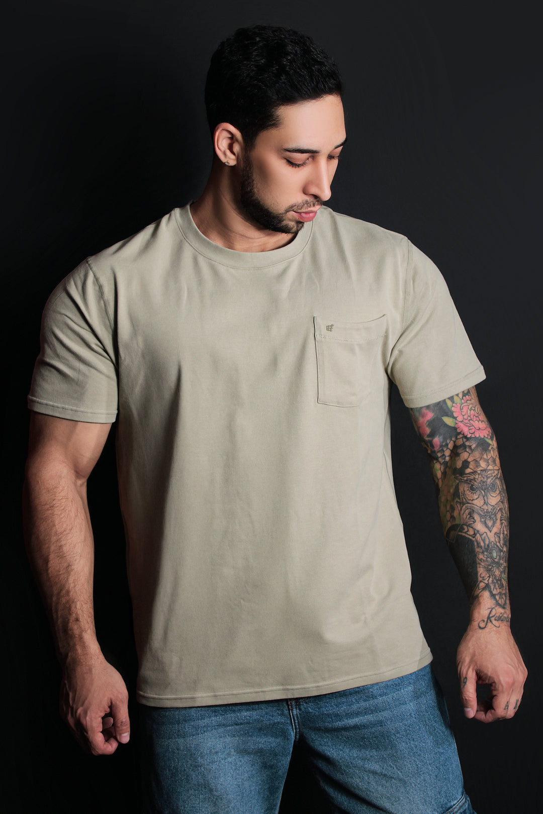 Classic Premium Pocket T-Shirt - Pistachio Green