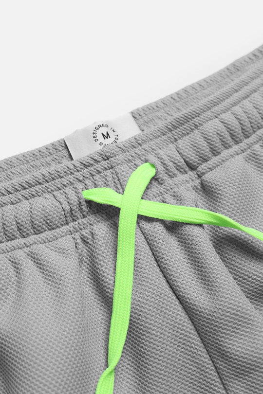 Men's Pro Mesh Shorts 8" - Light Gray