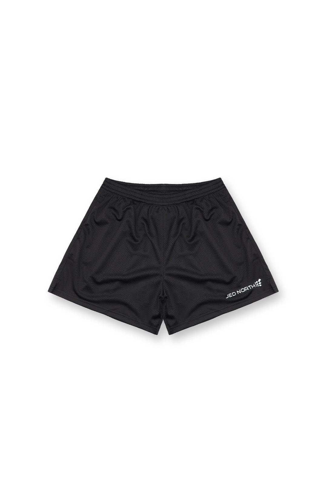 Athletic Mesh Shorts - Black