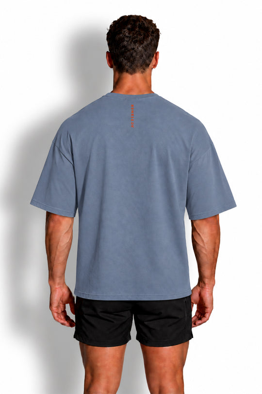 Energy Oversized T-Shirt - Humble Logo Dark Gray
