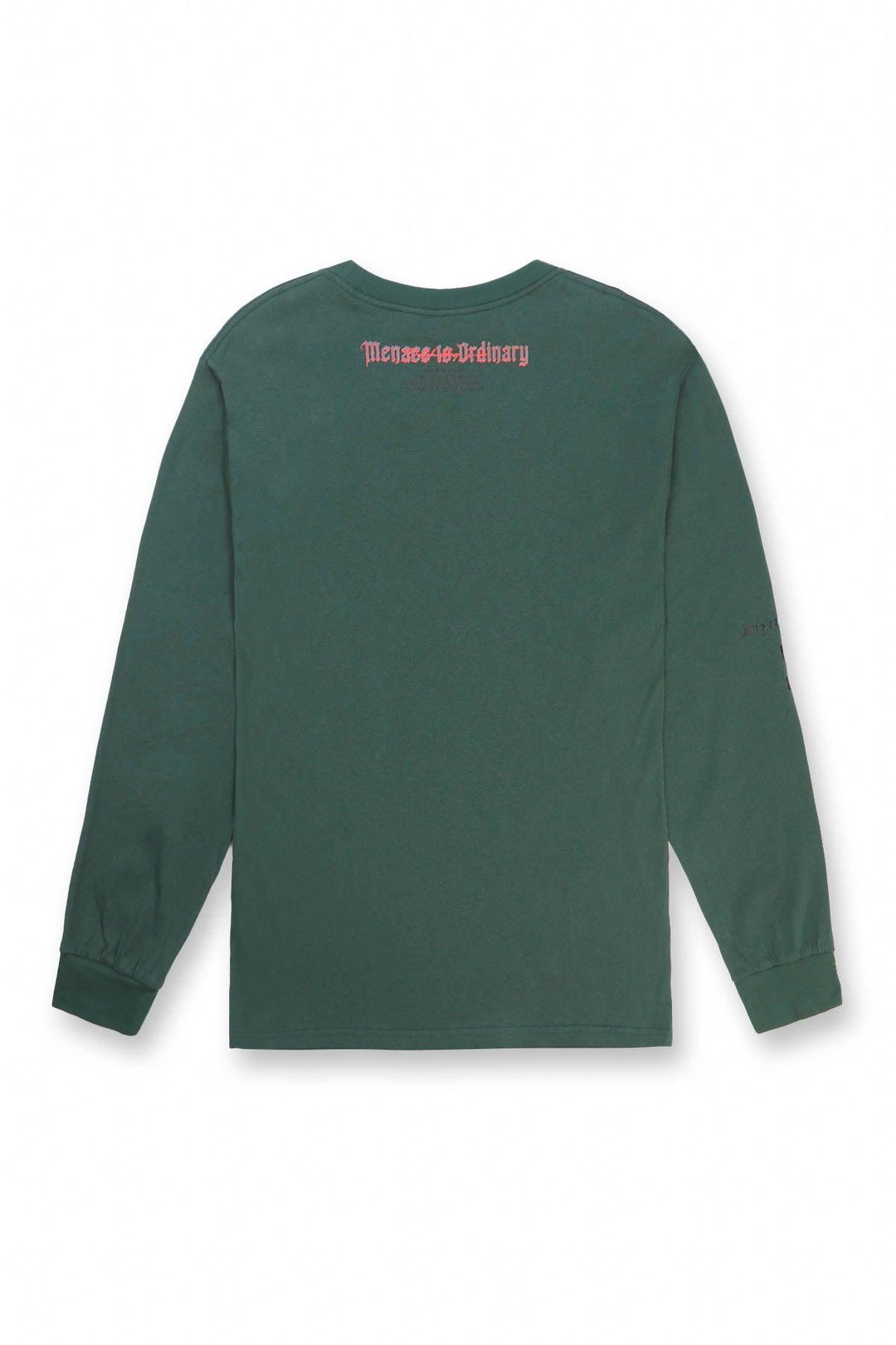 Retro Gym Long Sleeve T-Shirt - Dark Green - Jed North
