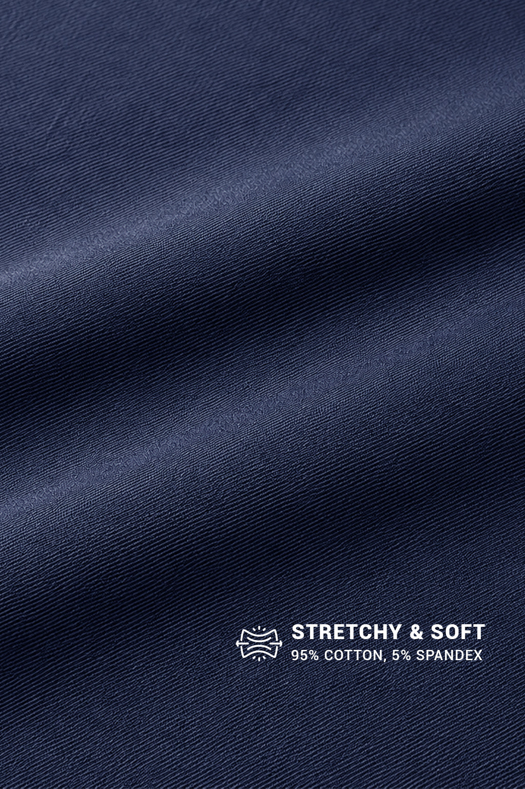 Back to Basics Casual Tee - Navy Blue