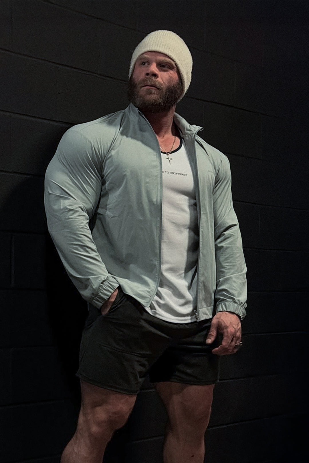 Athletic Training Jacket - Silver