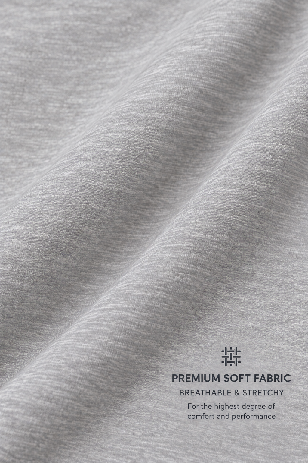 Quarter-Zip Training Long Sleeve - Heather Gray