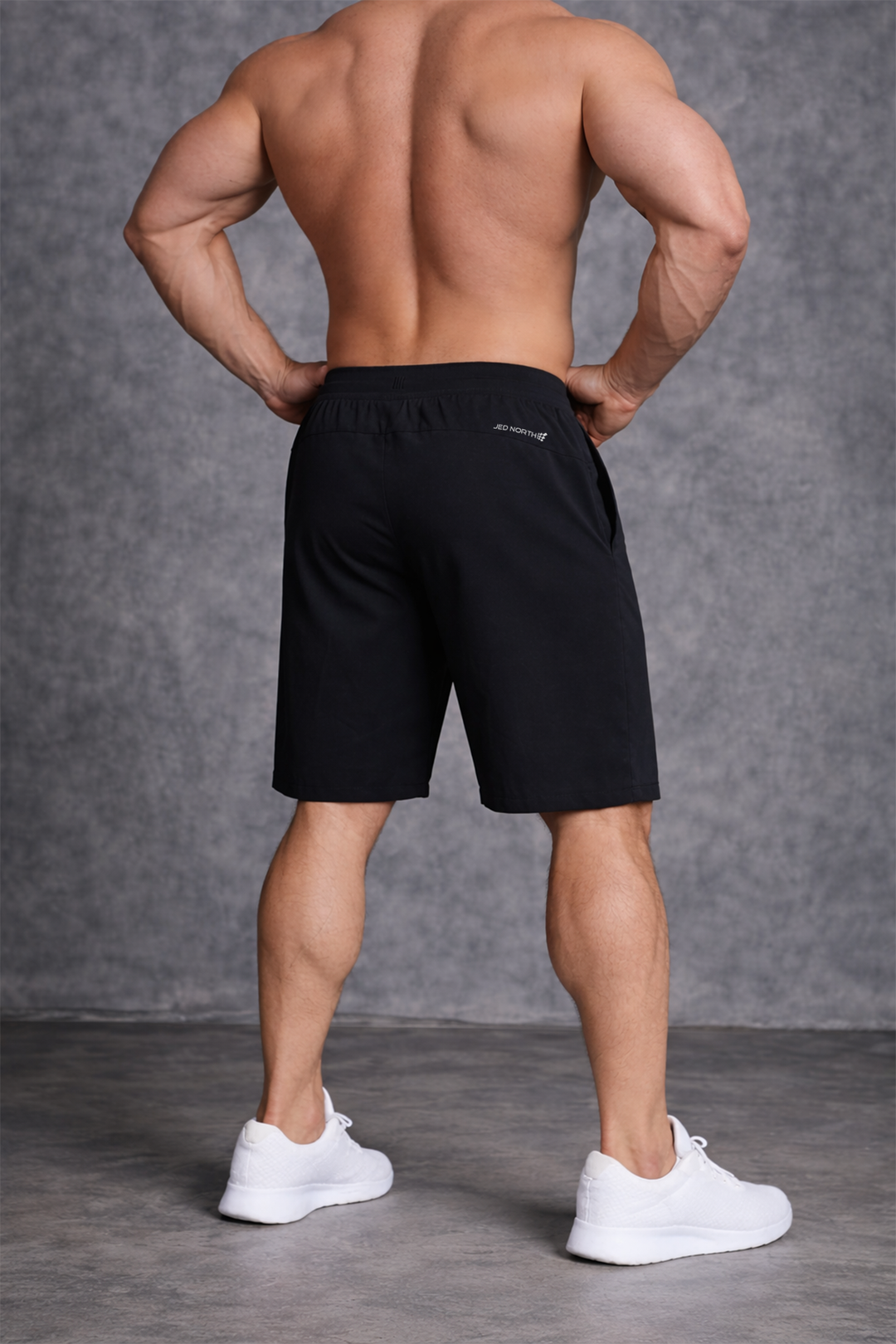 9" Side Cut Training Athletic Shorts - Black